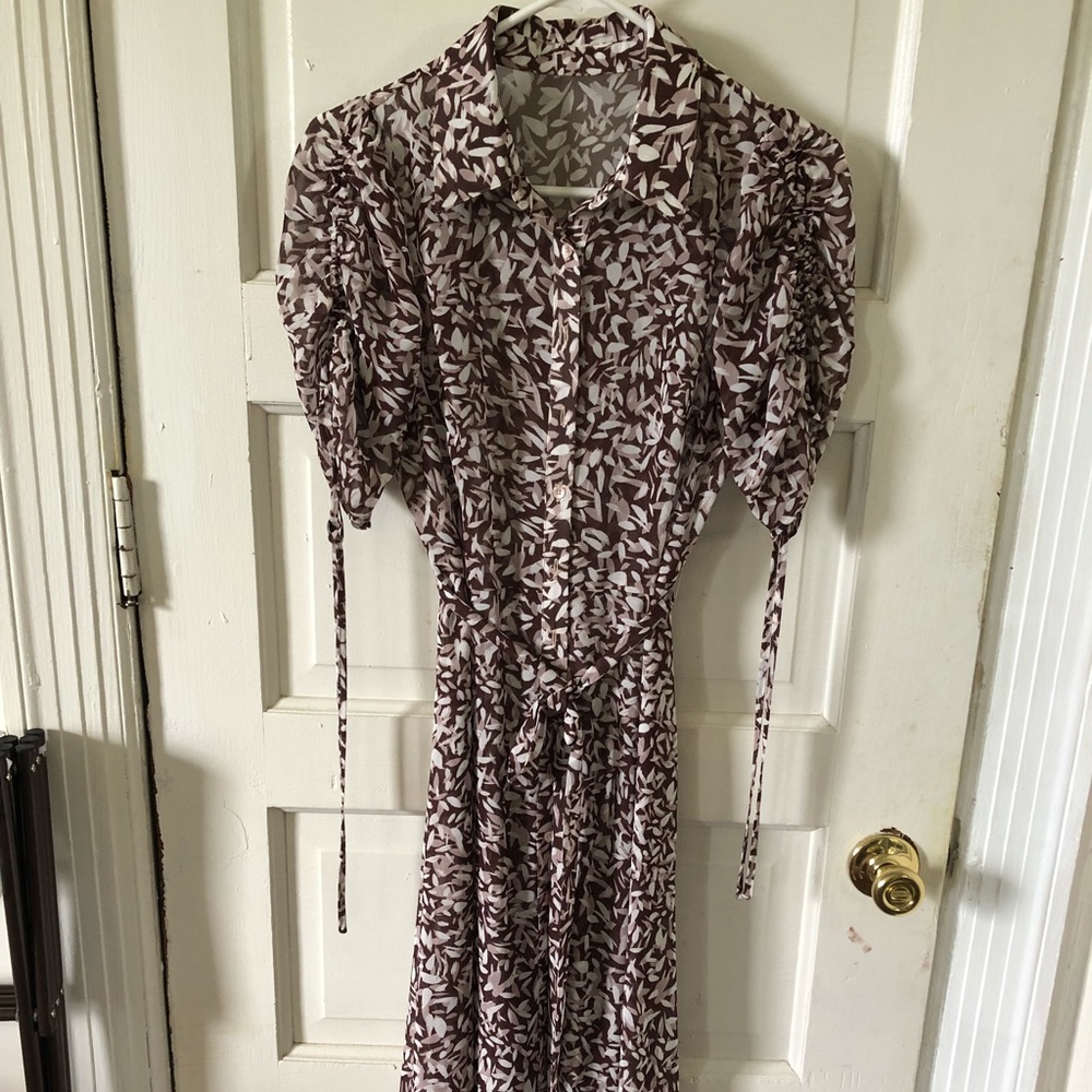 90s sheer maxi dress